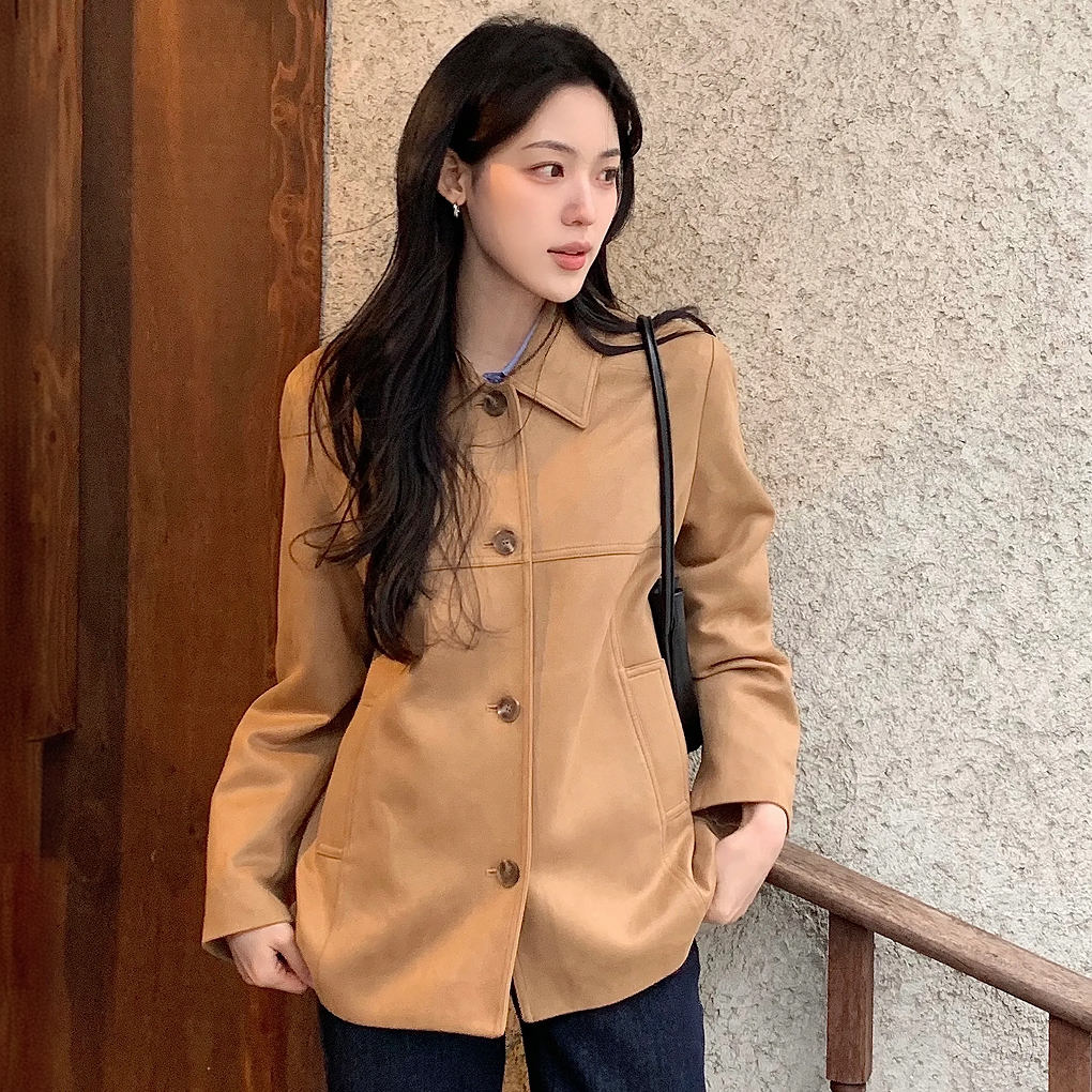 [클라비스] 스웨이드 자켓_CVJLG1201M