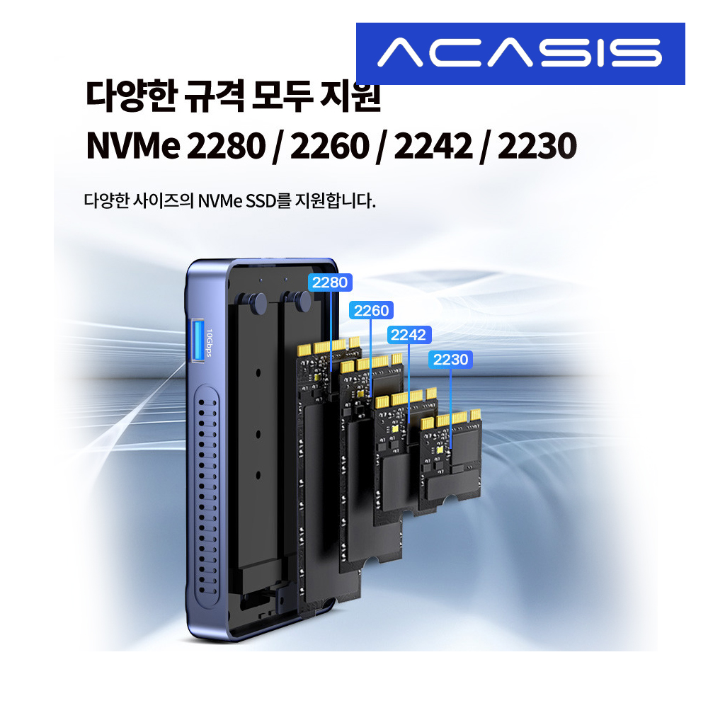 쉽고 빠르게 알아보는 USB4 NVMe SSD 외장 케이스, 아카시스 TBU-405PROMax