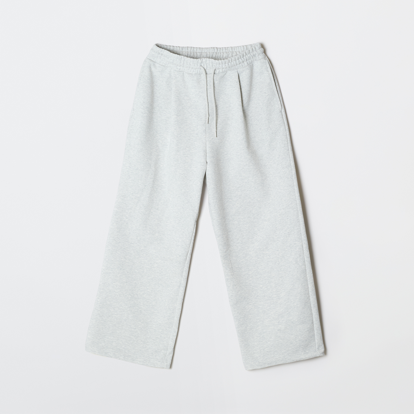 [슈퍼특가][N배송][프렌치테리] 스파오 원턱 와이드 스웨트팬츠 SPMTG12C02