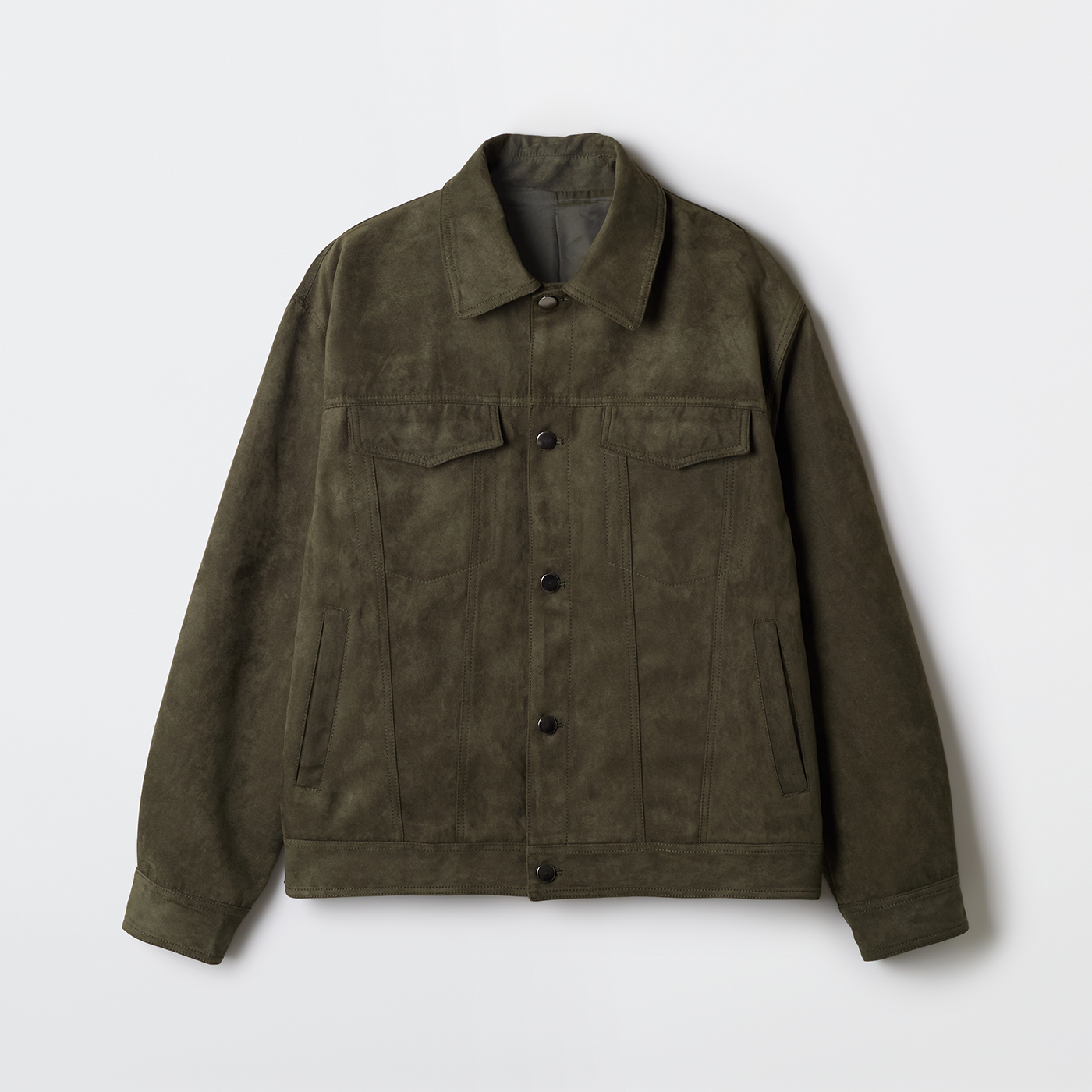 [슈퍼적립][스파오][신세틱레더] 스웨이드 트러커_SPJLG12M05