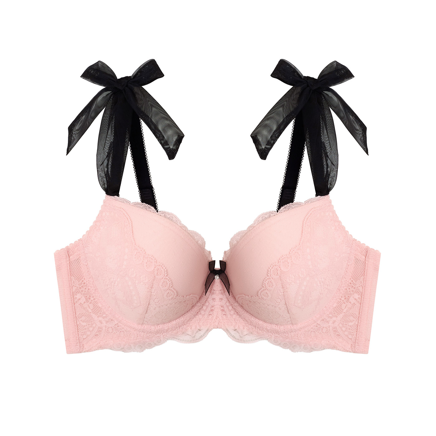 [N배송] 에블린 노와이어 발렌 블린 브라 팬티 세트