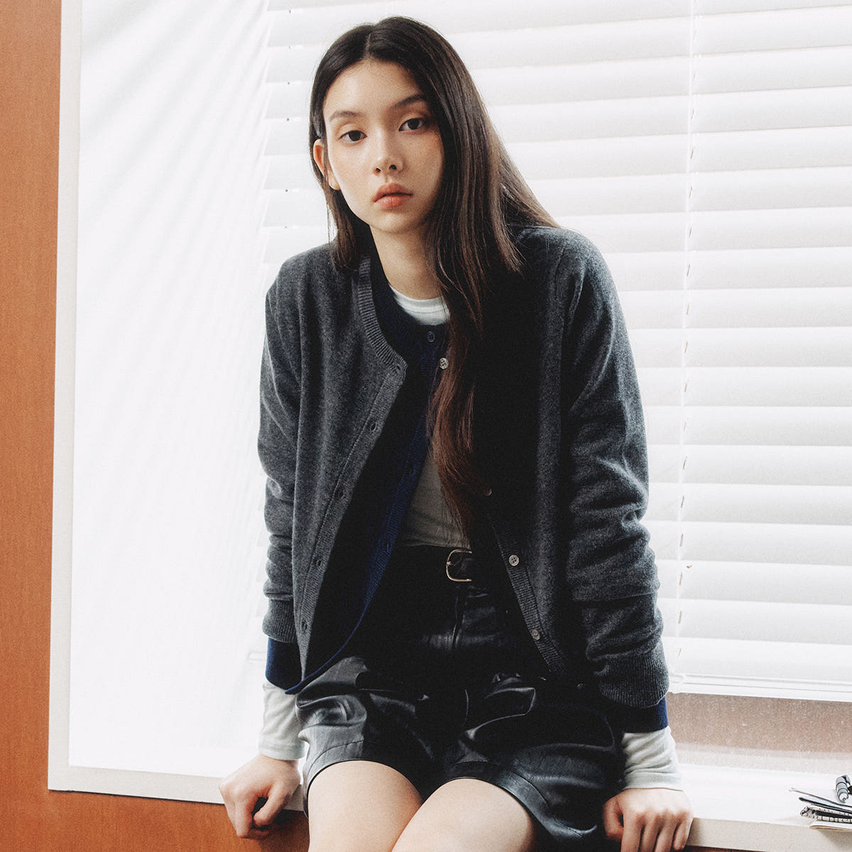 [N배송] 로엠 캐시미어 가디건 RMCKF4TR01