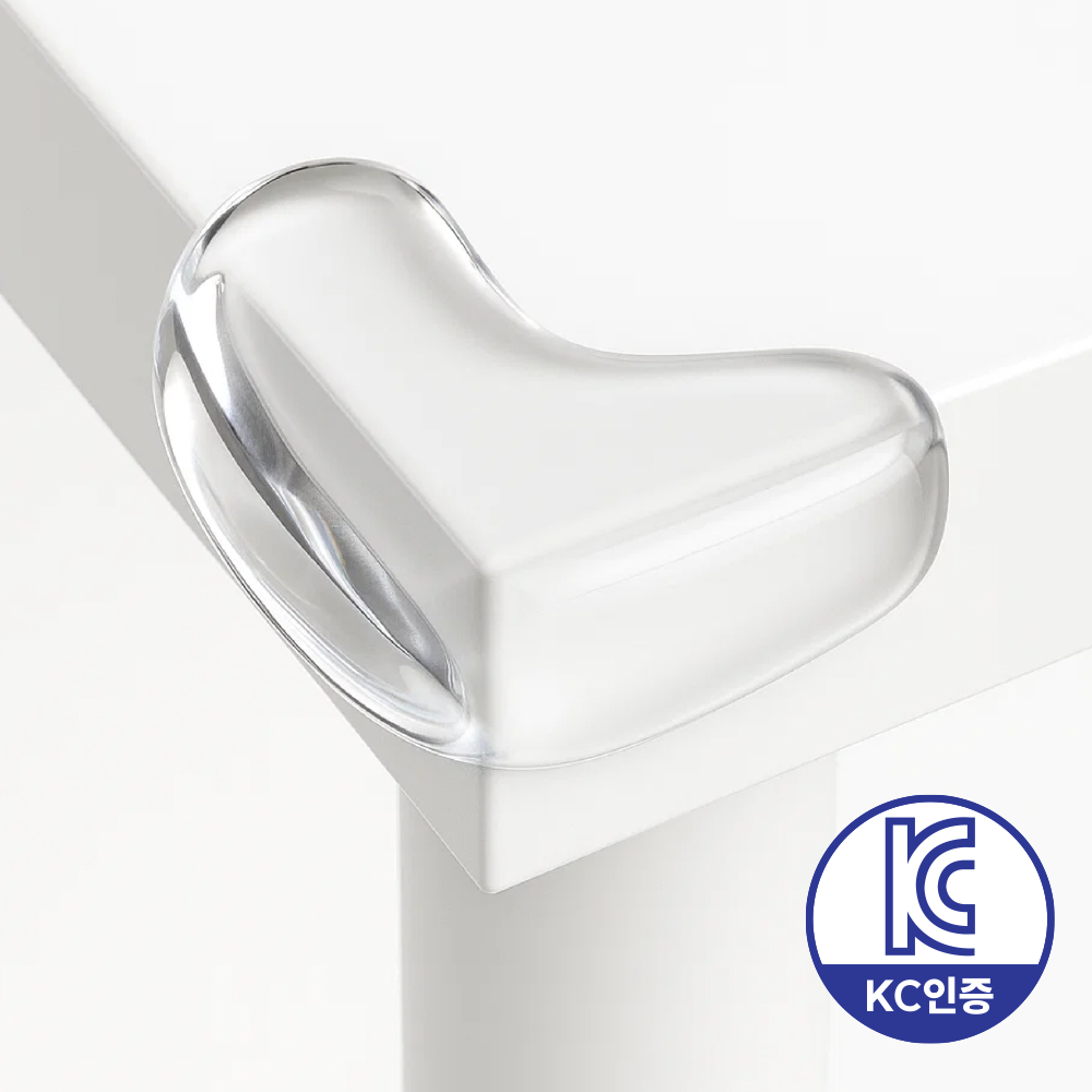 아텍스 아기 모서리 보호대 고급형 실리콘 코너 가드 물방울 12p