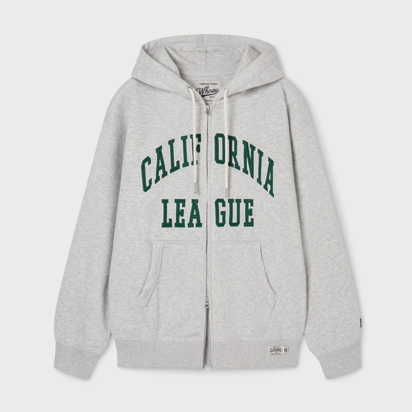 [후아유] 시그니처 패치 후드 집업(공용) / WHMZG1111U