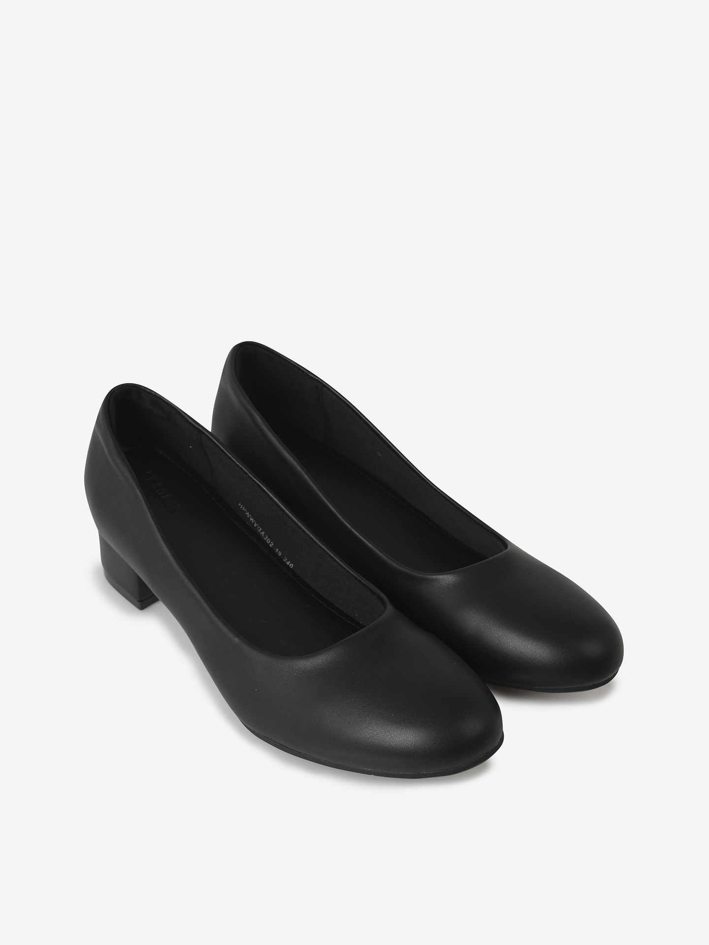 (출근/하객룩 단화) [베이직] 쿠션 라운드토 펌프스 (4cm) HPWWVGA302