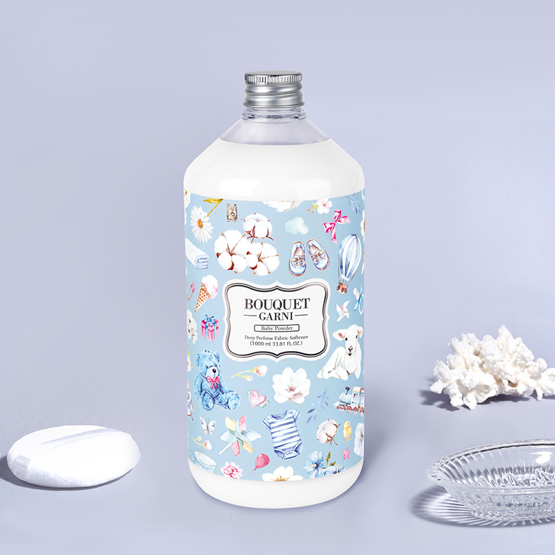 [총 5L] 부케가르니 섬유유연제 1L + 리필형 2L 2개입 대용량 실내건조 향좋은 초고농축