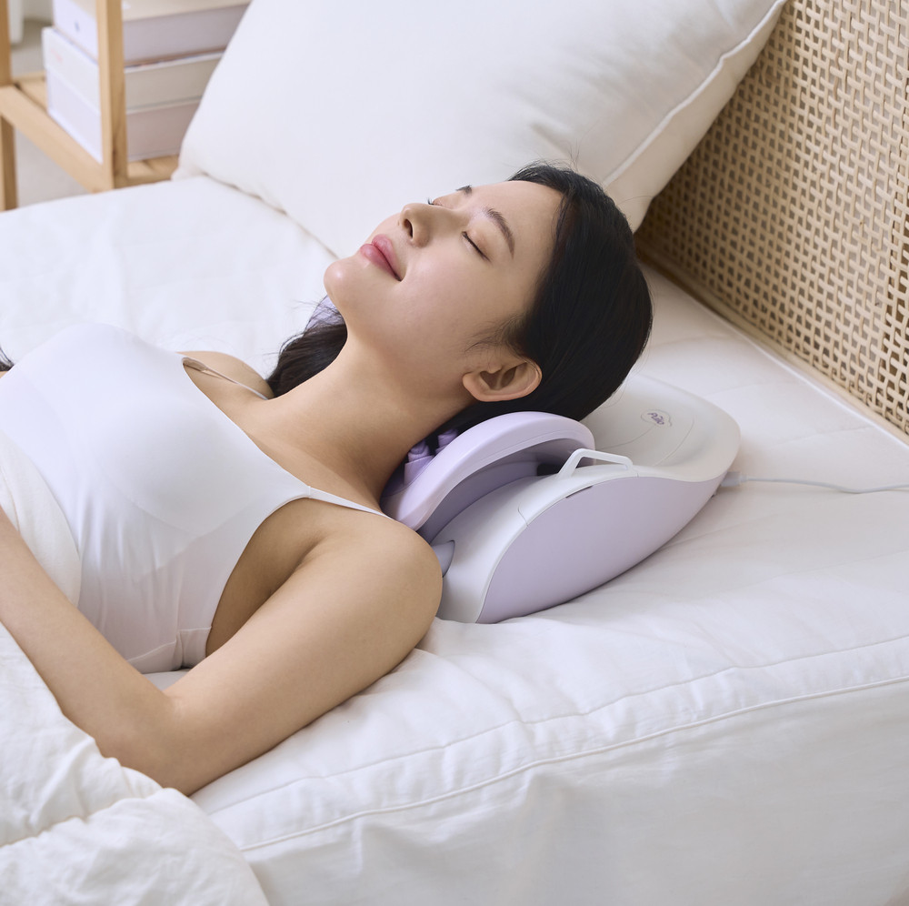 [풀리오본사] [선물SET] 넥풀러 목 어깨 홈케어 (넥커버+지압봉+커버백) + 쇼핑백L