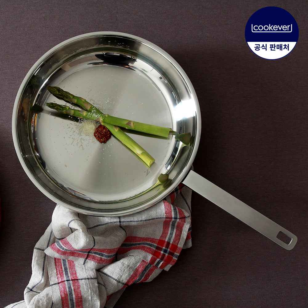 쿡에버 Cook304 인덕션 스텐 프라이팬 20cm / 스텐팬