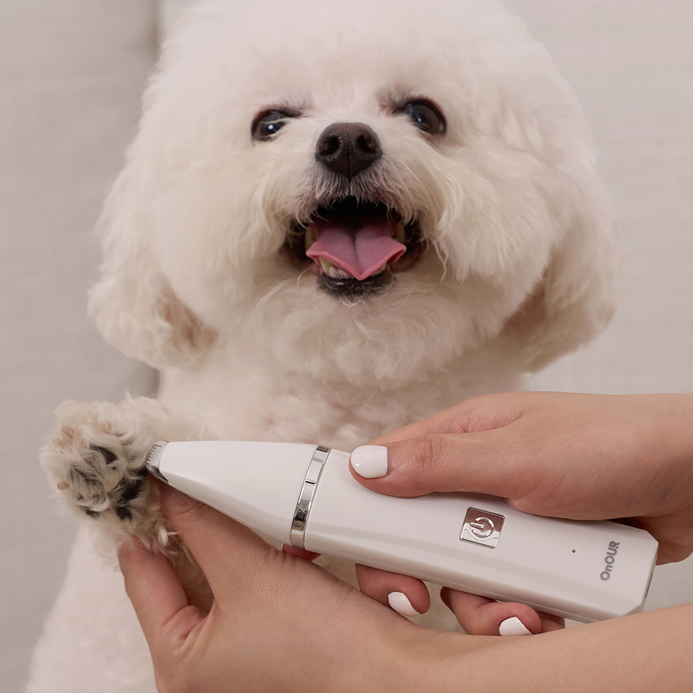 온아워 4in1 미용기 강아지 고양이 바리깡 애견 클리퍼 발바닥 미니 이발기 셀프미용