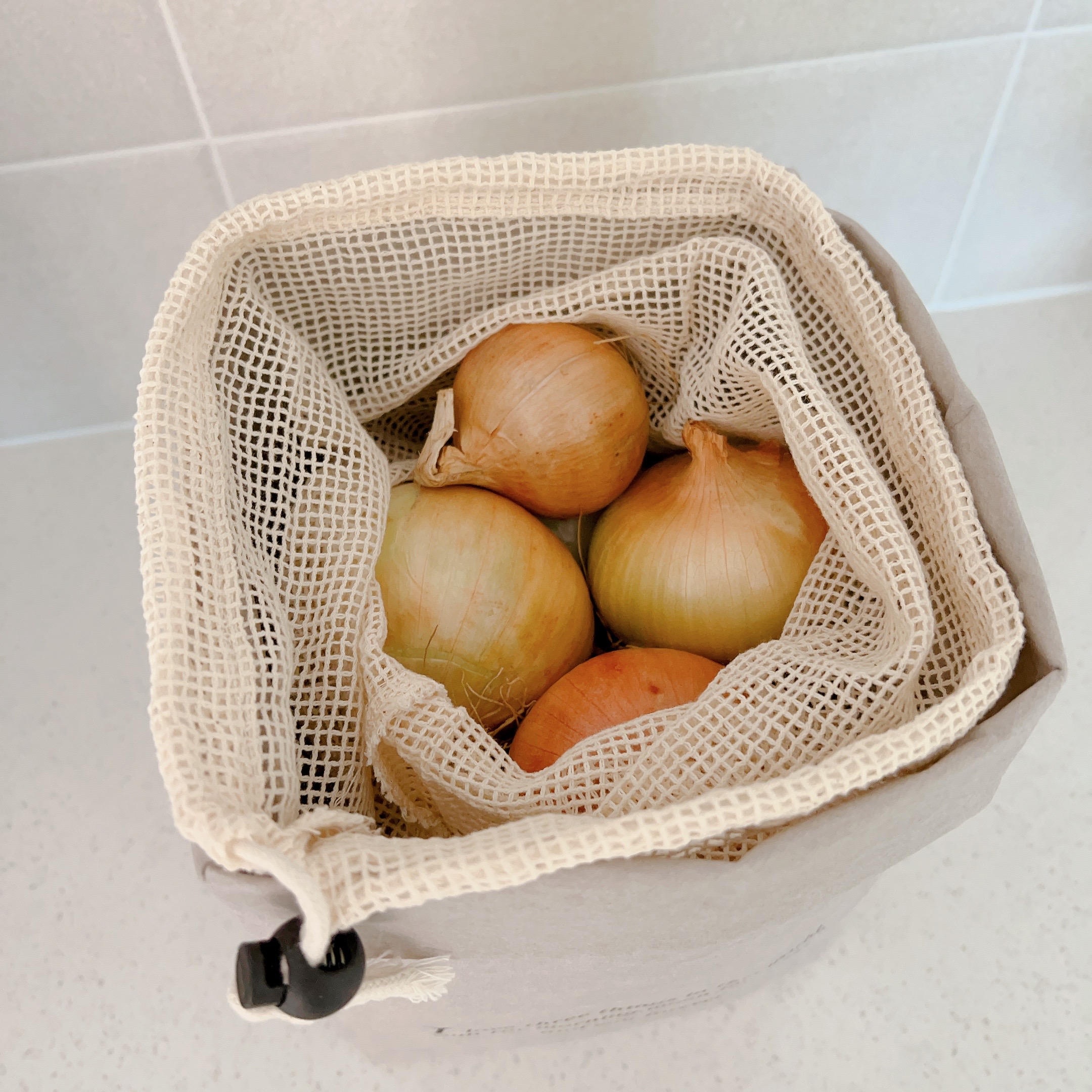 살림공간 페이퍼백 소 2개 야채보관 정리 냉장고 감자 고구마