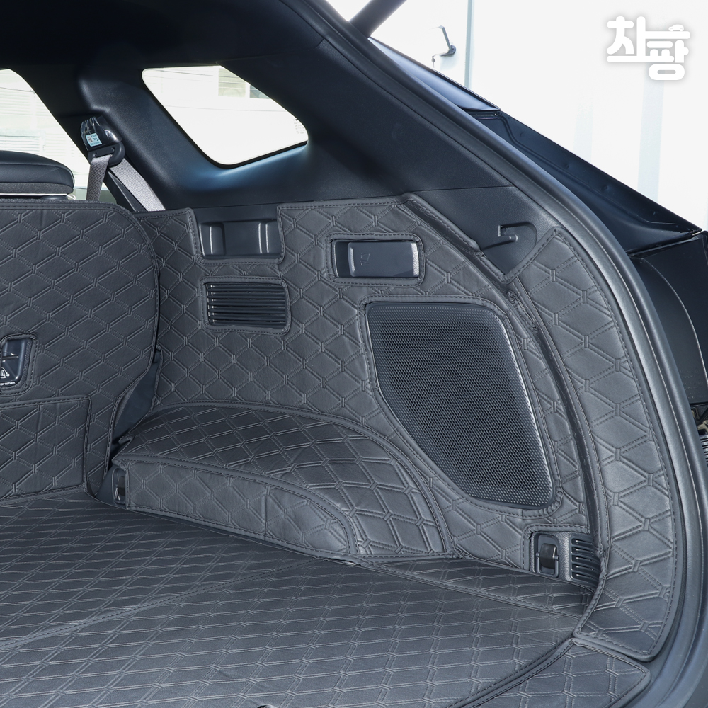 차팡 SUV 트렁크매트 기아 더뉴스포티지 NQ5 페이스리프트 하이브리드 스피커무 차박매트 풀커버