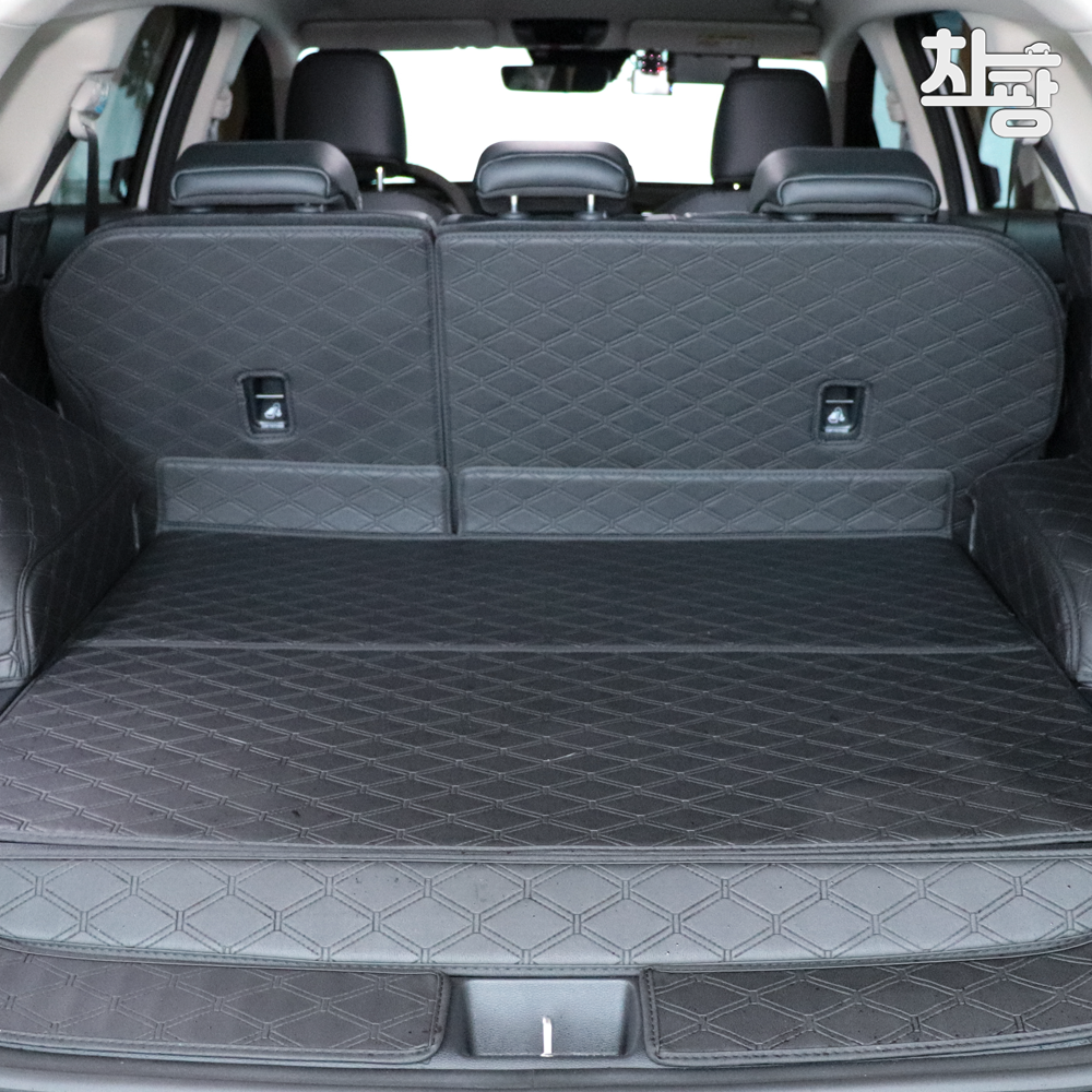 차팡 트렁크매트 쏘렌토 MQ4 SUV 차박매트 풀커버 6인승 페리호환 스피커무 도어LED무