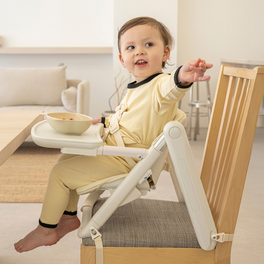 아가드 아기 휴대용 핸디 부스터 의자 유아 이유식 식탁 범보 의자