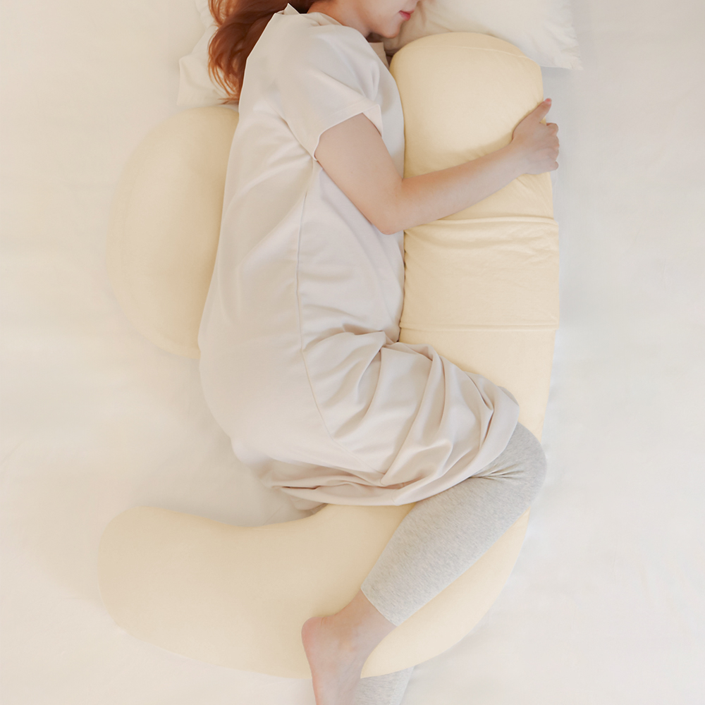 바르맘 임산부 바디필로우 F자 베개 임신 축하 선물