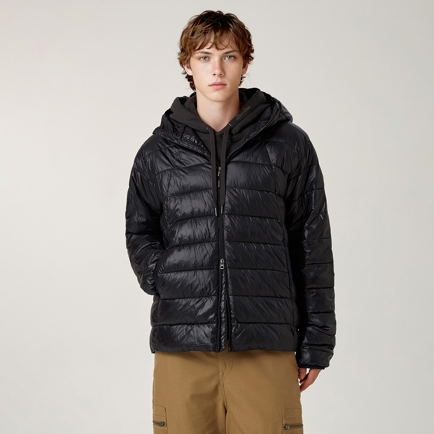 [후아유] 라이트 후디드 자켓(공용) / WHJPG1192U