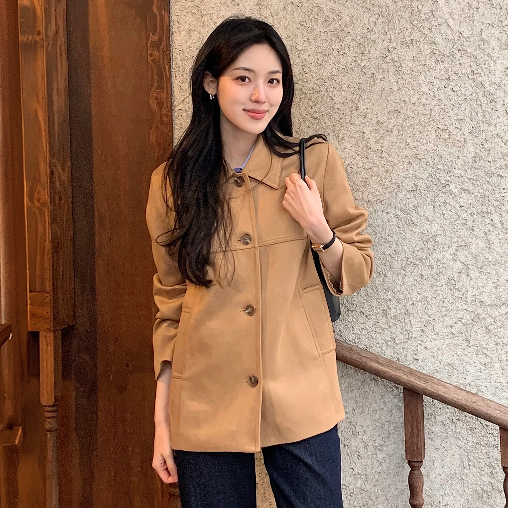 [클라비스] 스웨이드 자켓_CVJLG1201M