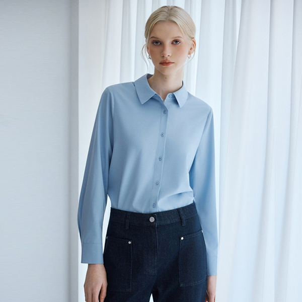 [클라비스] [찰량셔츠] 기본핏_CVYWG2301N