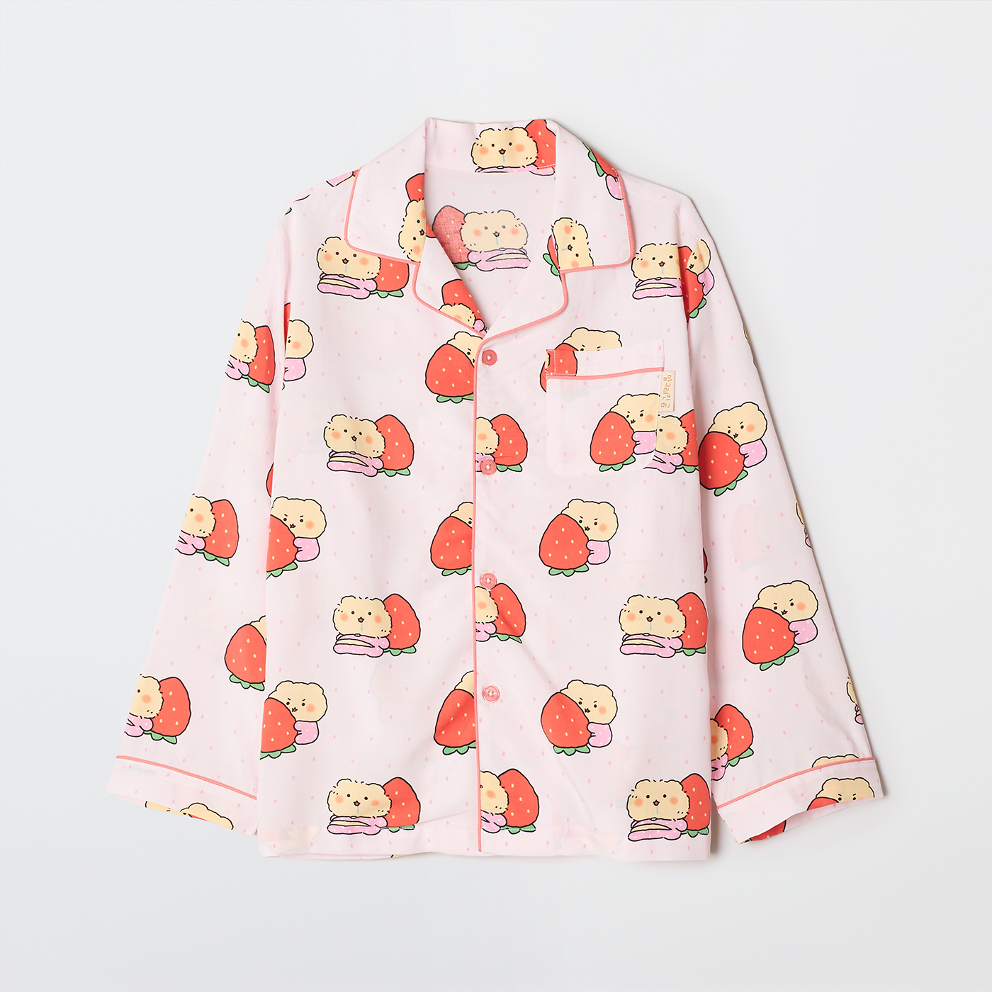 [당일출고][망그러진곰] 스파오키즈 망고미 긴팔 파자마 잠옷 SPPPG23KU2