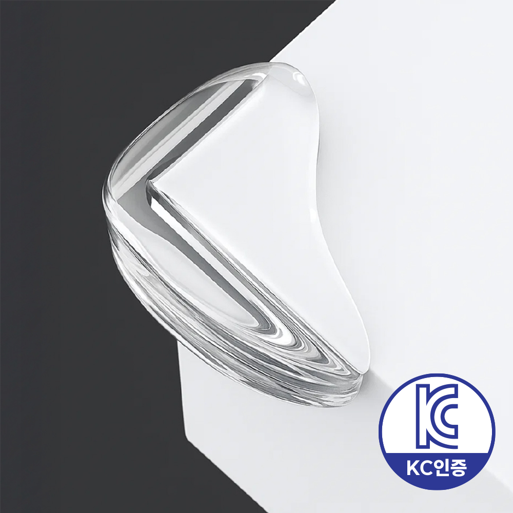 아텍스 아기 모서리 보호대 고급형 실리콘 코너 가드 물방울 12p