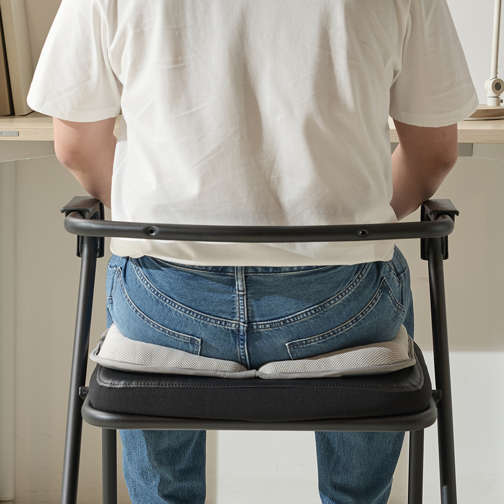 [슈퍼적립][N배송]듀오백 쿨링 듀얼젤 방석 통풍 벌집 방석 식탁 방석 허리에 좋은 의자 쿠션