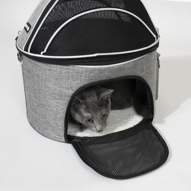 리스펫 고양이 숨숨 돔형 이동장 이동가방 켄넬 본품, 단일사이즈