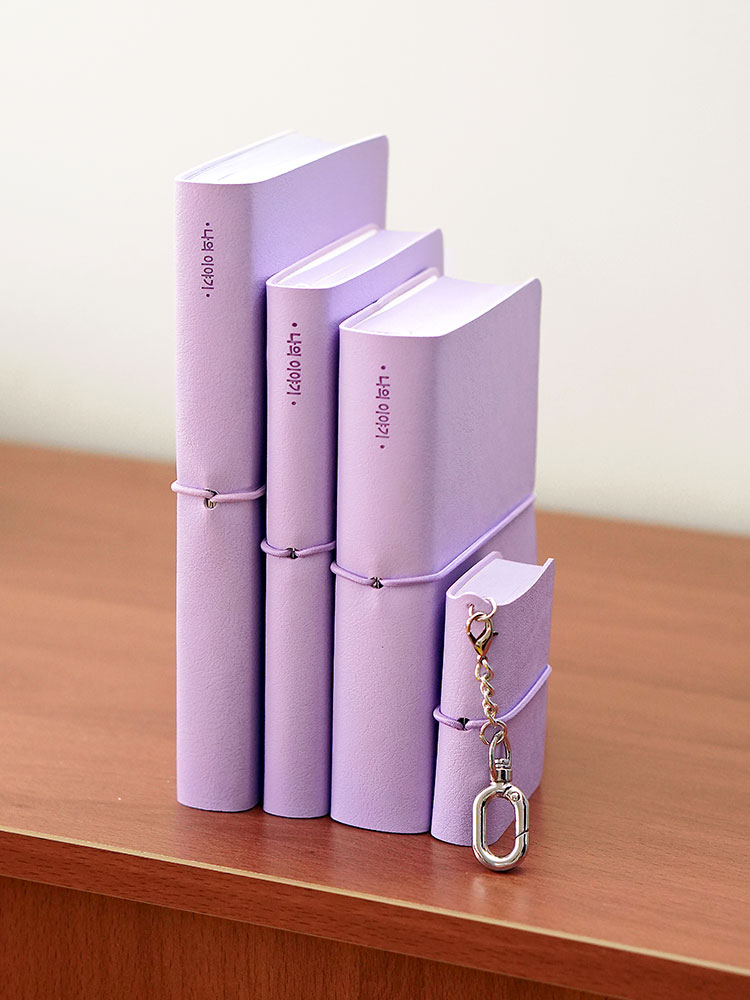 [잉크파인] 이야기 미니 키링 다이어리 만년필 감사일기 무지노트 A8