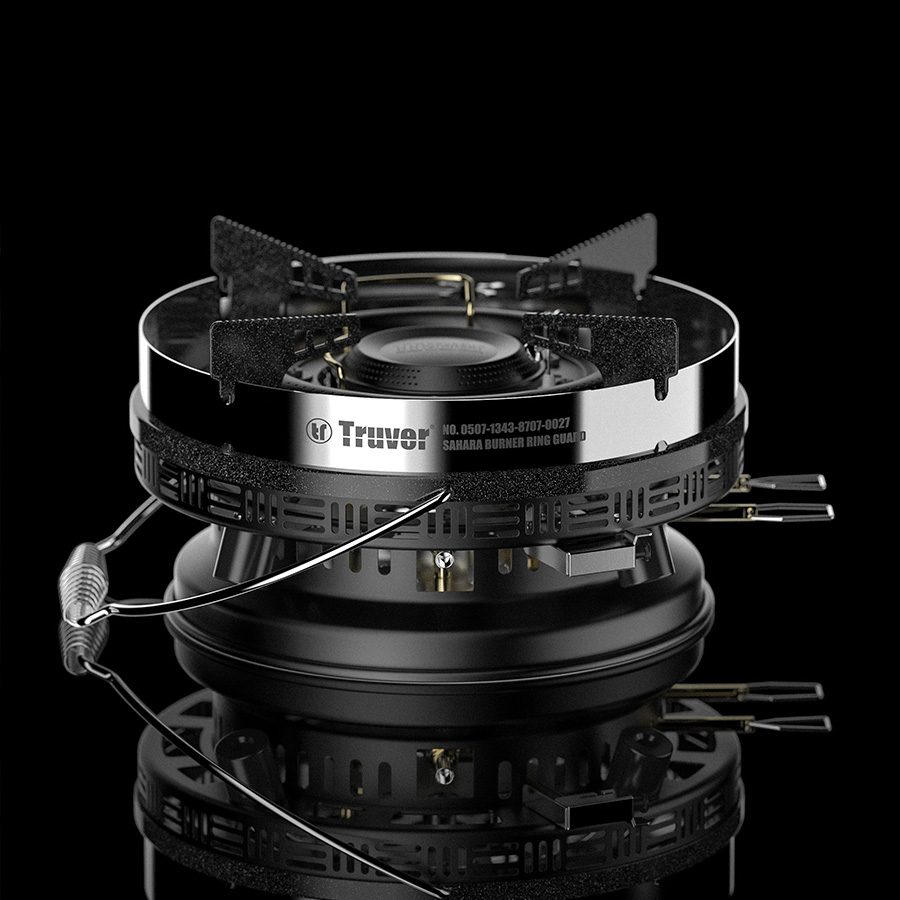 트루버 사하라프로 강염버너로 캠핑도 세련되게!