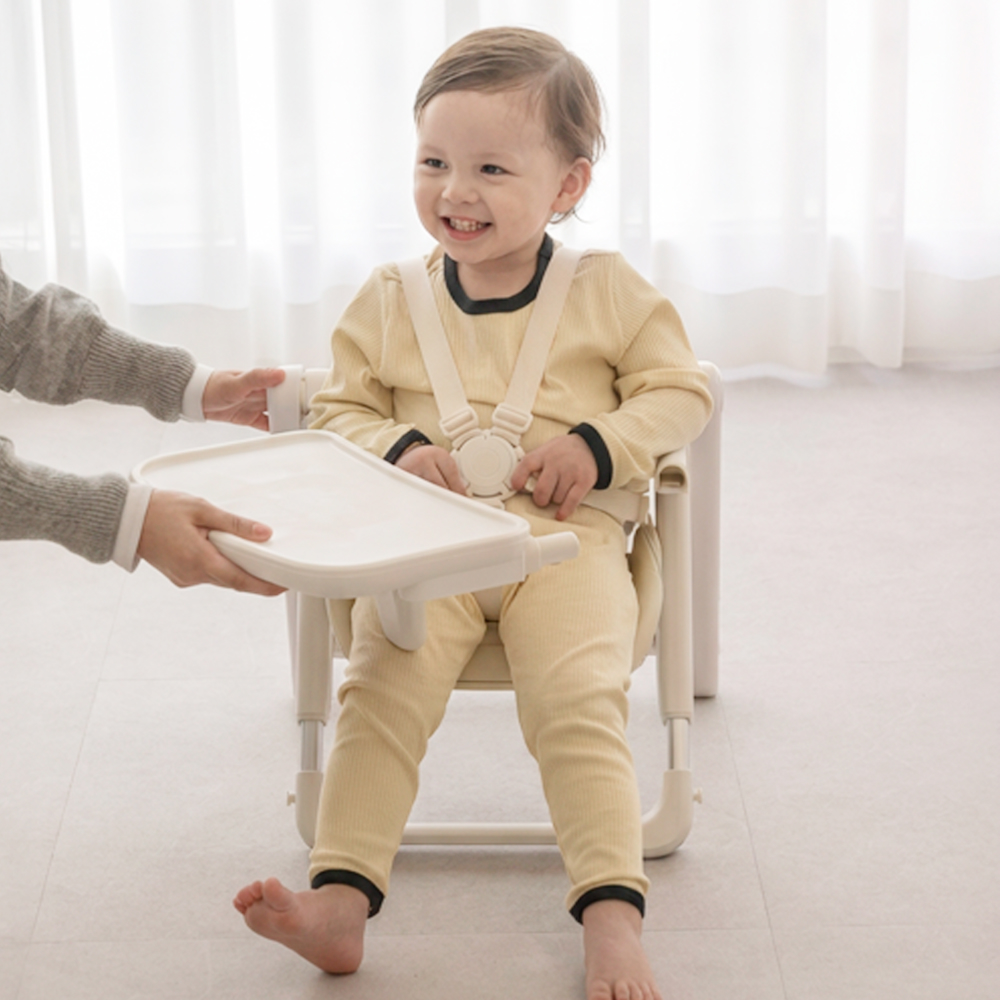 아가드 아기 휴대용 핸디 부스터 의자 유아 이유식 식탁 범보 의자