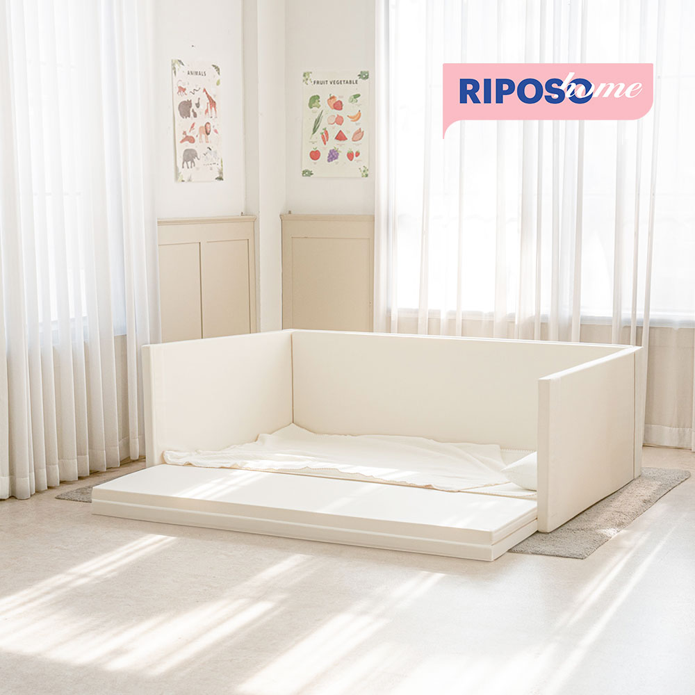 리포소홈 아기 범퍼침대 하이가드 유아 신생아침대 애기 가드 미디엄
