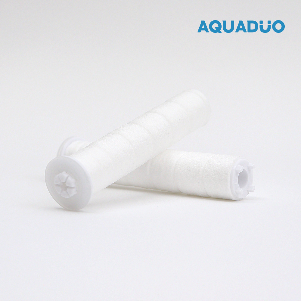 [N배송] 아쿠아듀오 필터샤워기 샤워기헤드 SF-580 + PP 세디먼트필터 4개입 + 퓨어플렉스 호스 세트