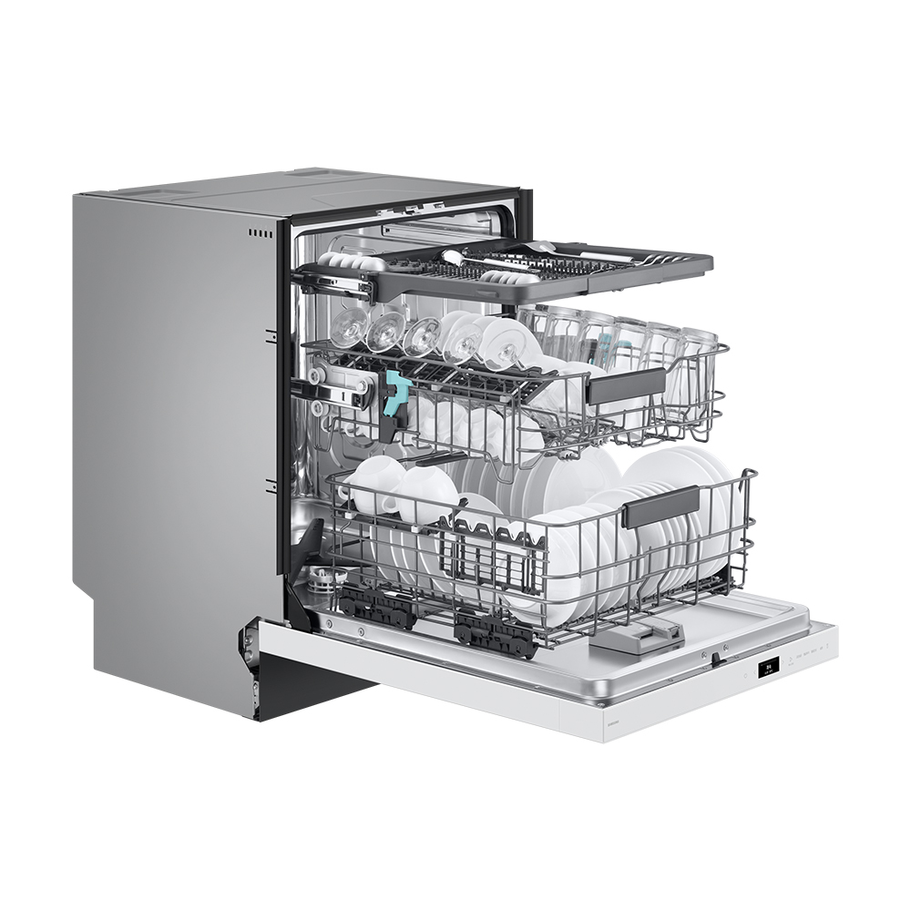 삼성 비스포크 AI 식기세척기 25년형 14인용 1등급 빌트인 DW80F73X1UEW 열풍건조