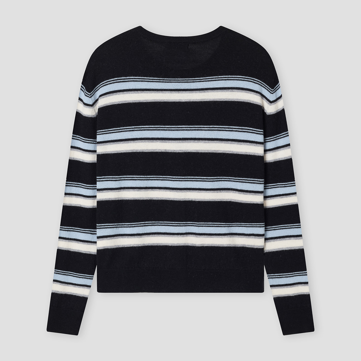 [클라비스] 울100 멀티 스트라이프 가디건_CVCKG1101M