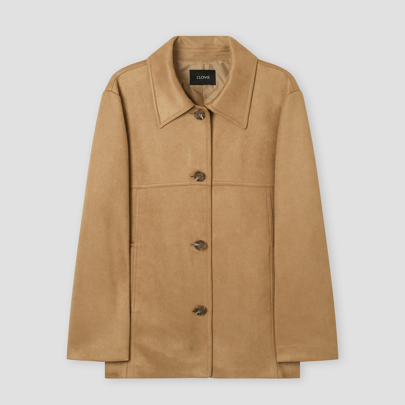 [클라비스] 스웨이드 자켓_CVJLG1201M