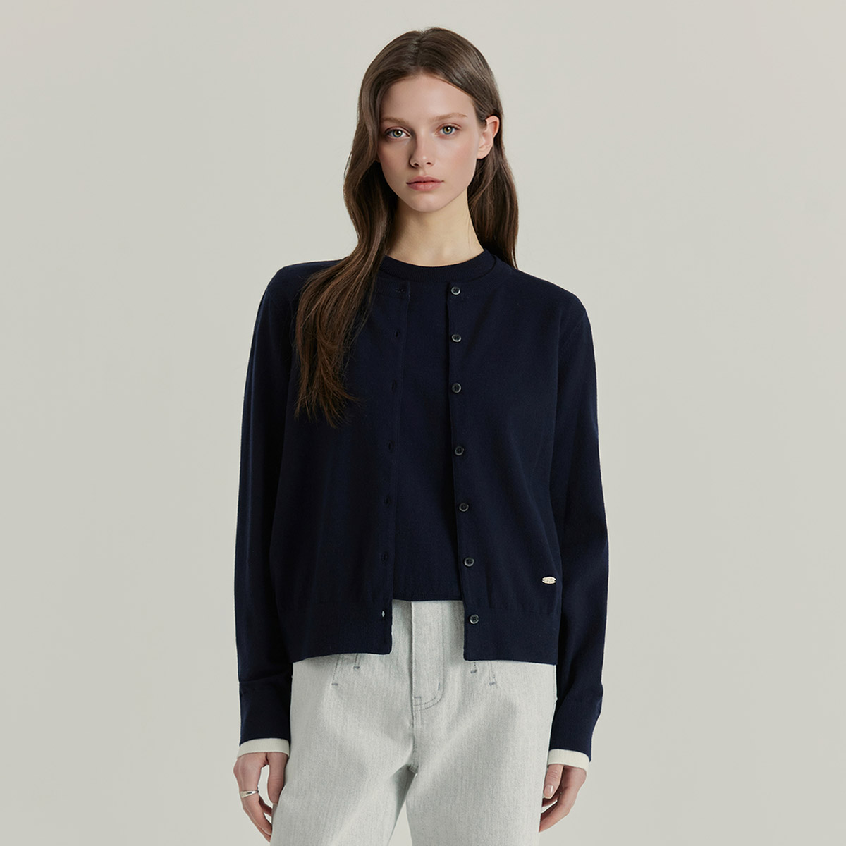 [클라비스][복수구매할인] 26SS 촉감니트 가디건/반팔 풀오버/숄가디건 中 택1