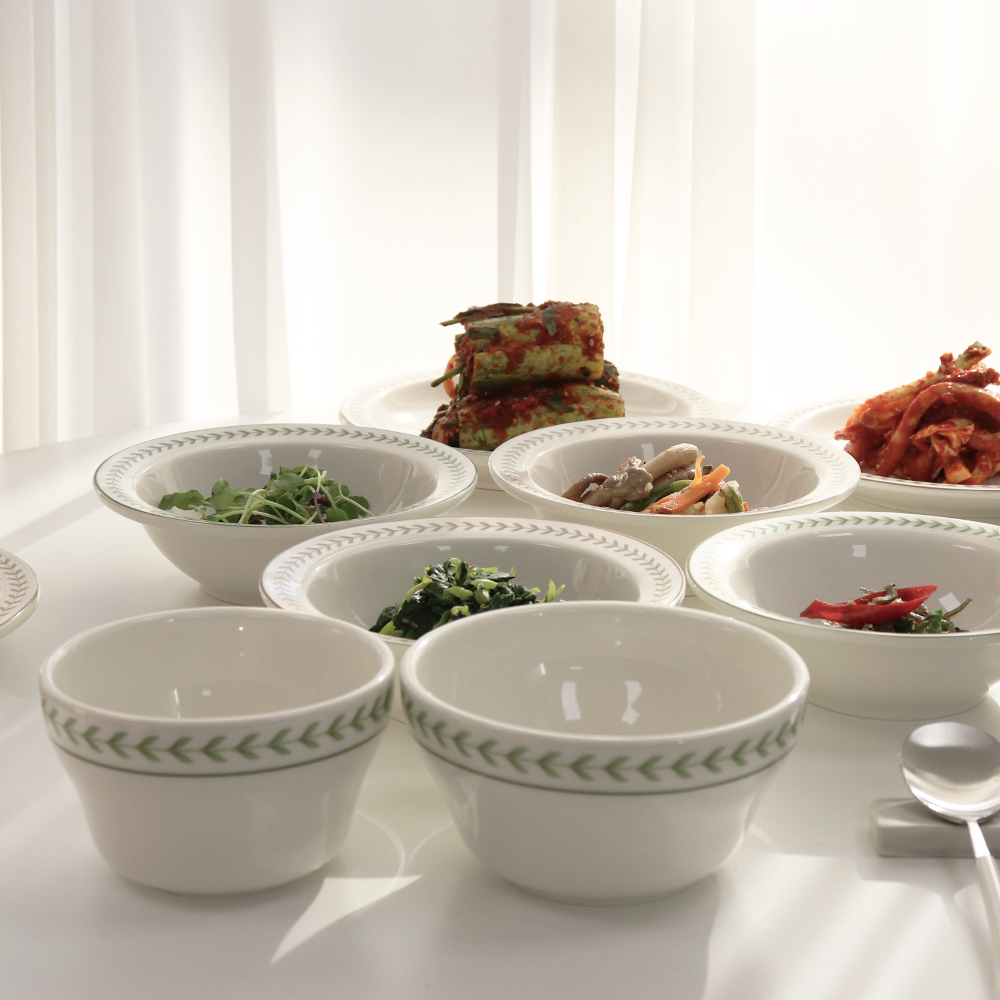 시라쿠스 뉴욕 가든 플레이팅 디저트 접시 원형 M 브라운