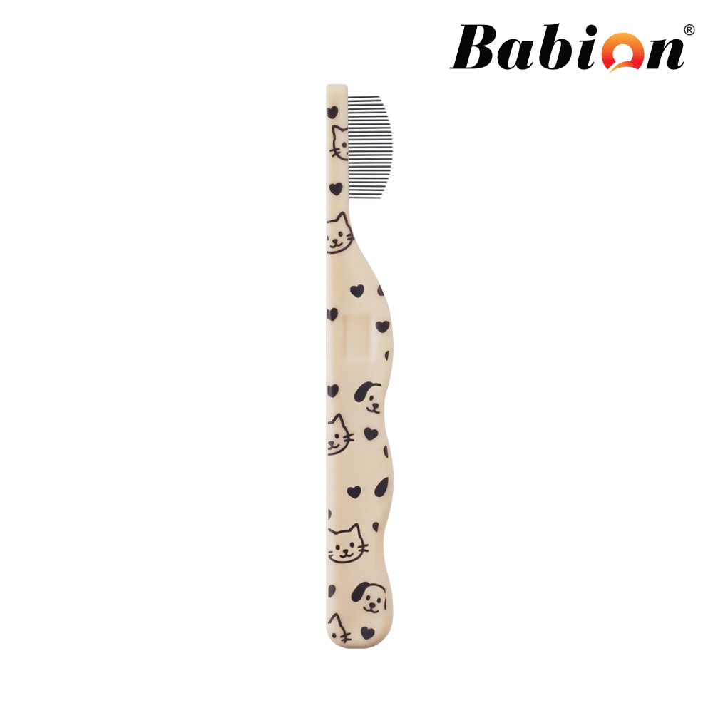 바비온 미니미 페이스콤 152R 강아지 고양이 토끼 햄스터 눈꼽빗 참빗 얼굴빗 브러쉬