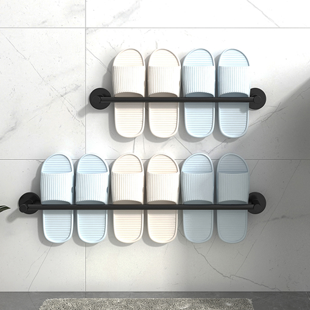 [단독] 실내화거치대 욕실화 걸이 슬리퍼 거치대 욕실 신발 정리대 30cm