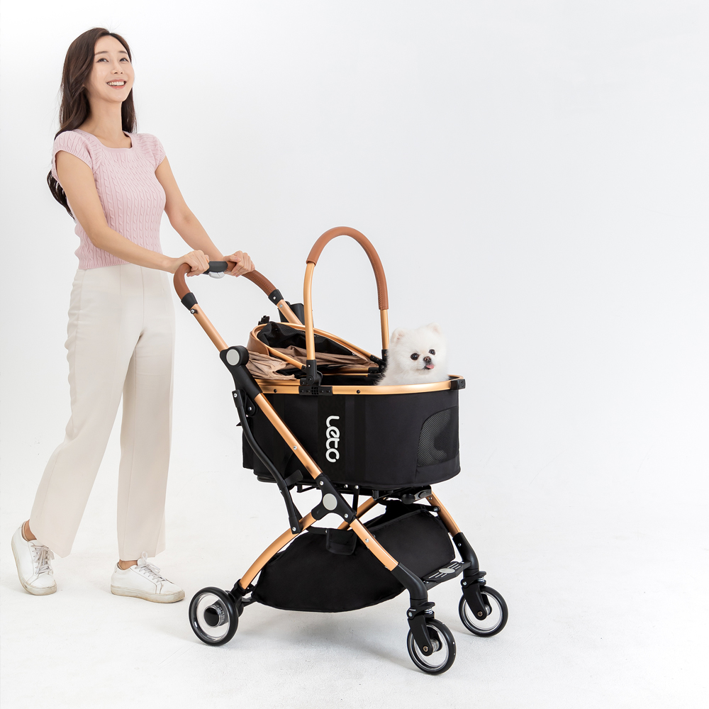 경량 퀵폴딩 강아지 고양이 유모차 반려동물 개모차