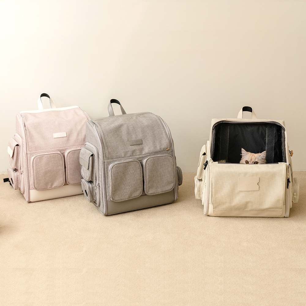 구루구루 위고백 강아지 고양이 이동가방 애견 반려견 소형견 펫 캣 백팩 기내 이동장 방수
