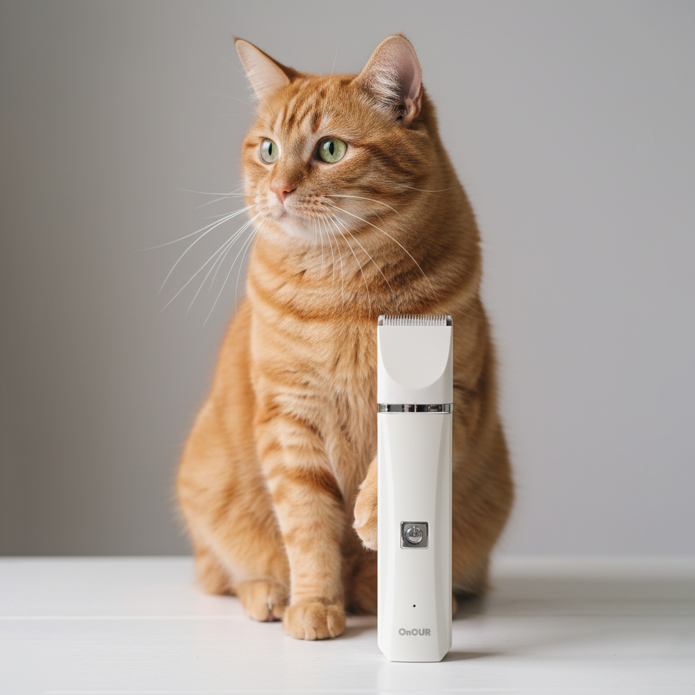 온아워 4in1 미용기 강아지 고양이 바리깡 애견 클리퍼 발바닥 미니 이발기 셀프미용