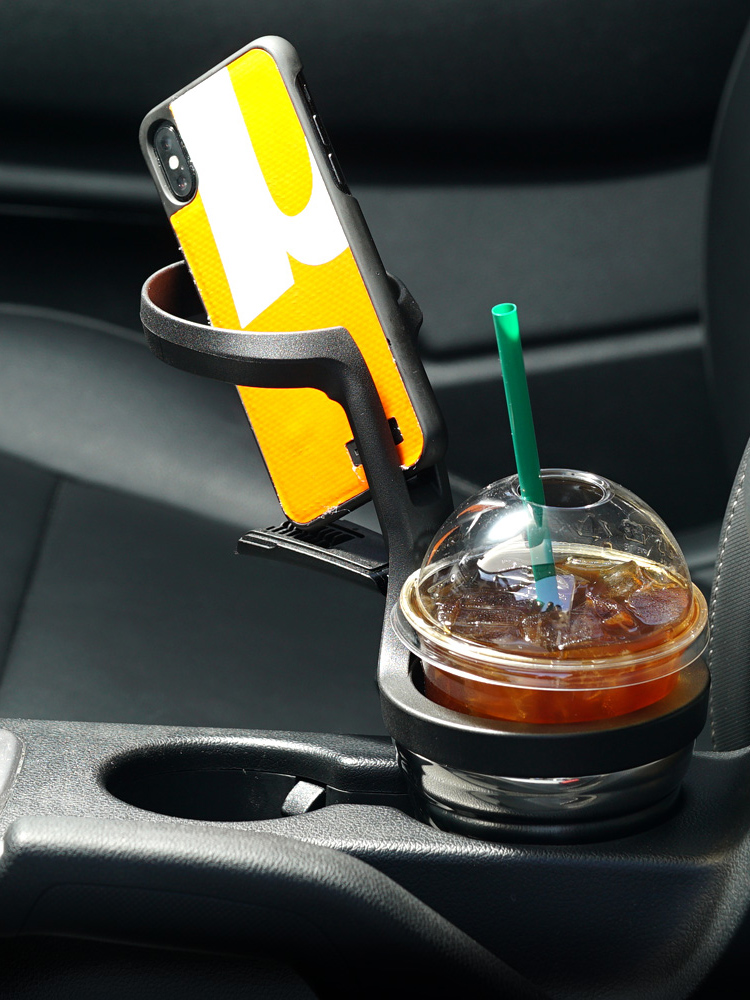 훠링 진공 냉온 차량용 멀티 자동차 컵홀더 2단형