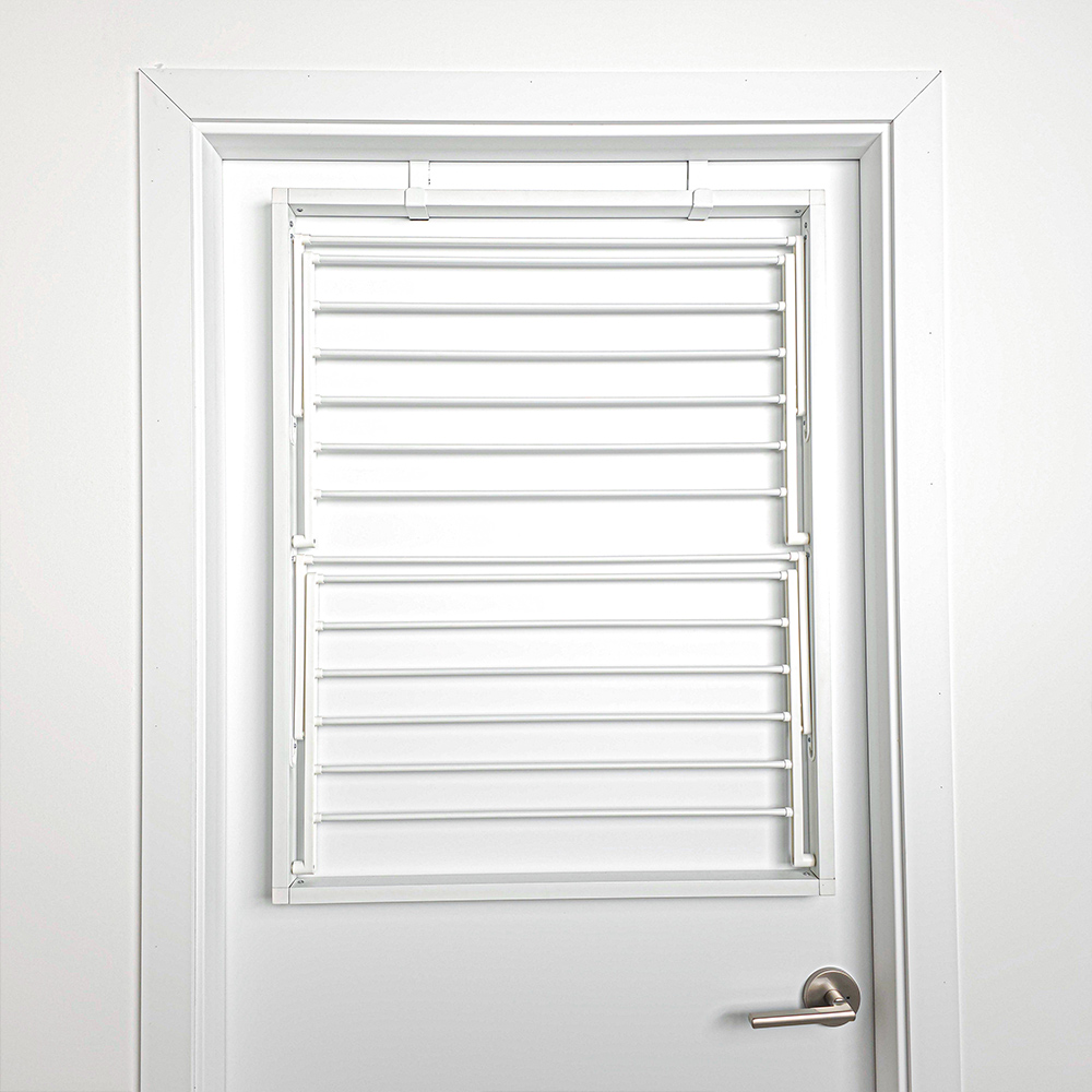 [단독] 런드리업 문걸이 빨래건조대 원룸 튼튼한 미니 접이식 건조대