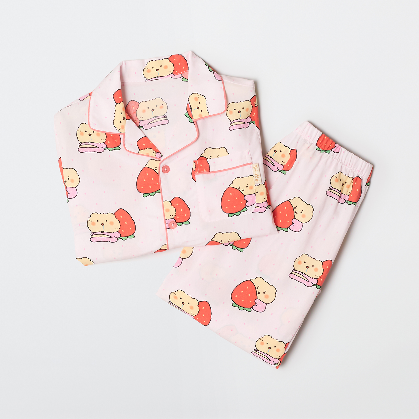 [당일출고][망그러진곰] 스파오키즈 망고미 긴팔 파자마 잠옷 SPPPG23KU2