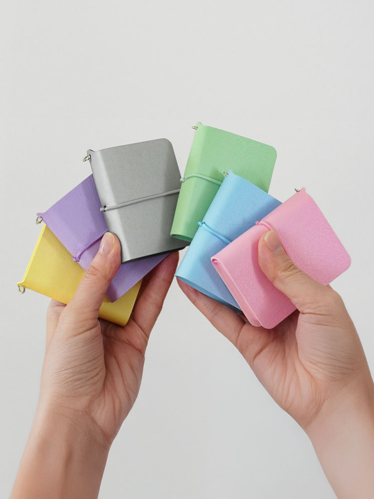 [잉크파인] 이야기 미니 키링 다이어리 만년필 감사일기 무지노트 A8