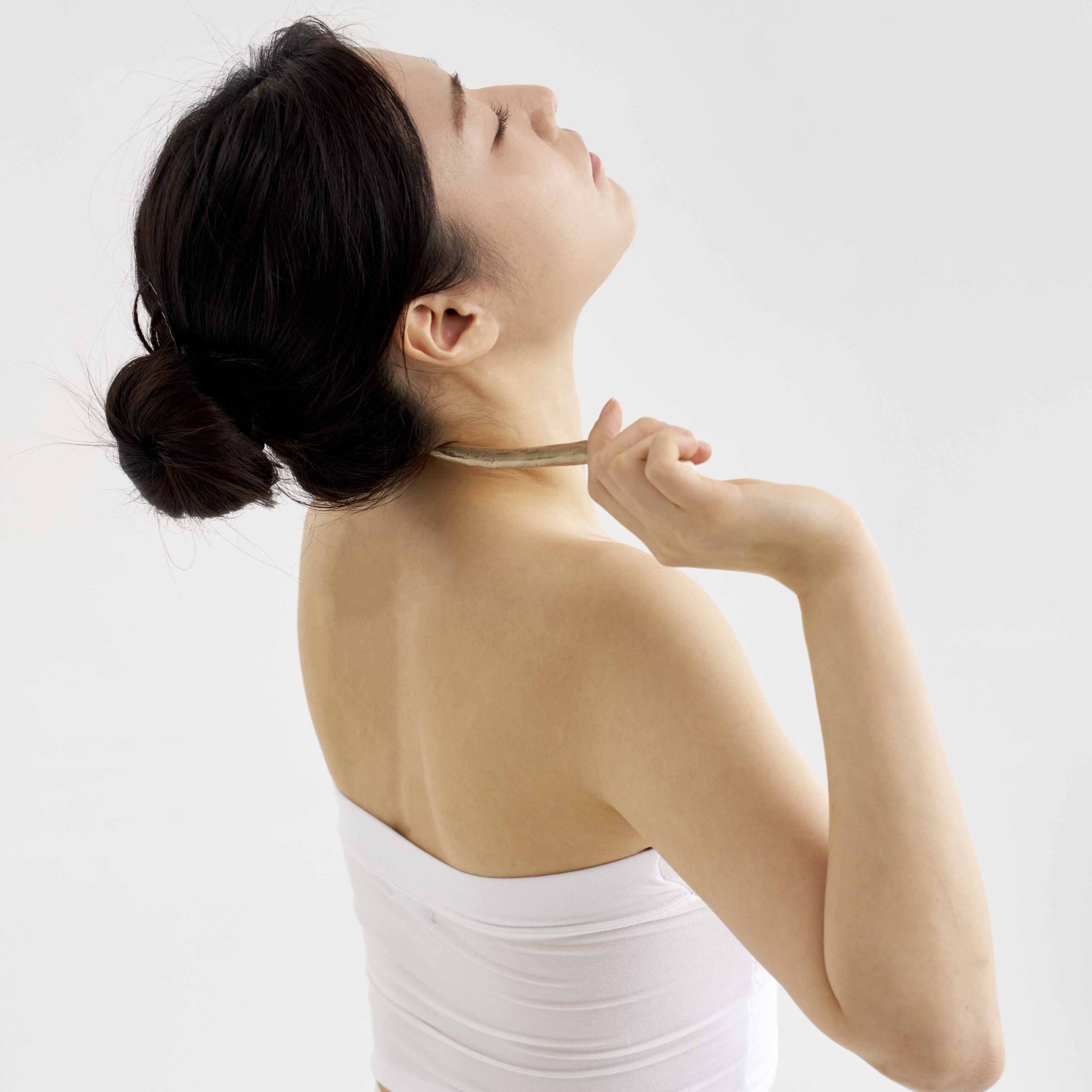 놋향 방짜유기 62cm 롱 바디 괄사 종아리 허벅지 다리 목 승모근 마사지기