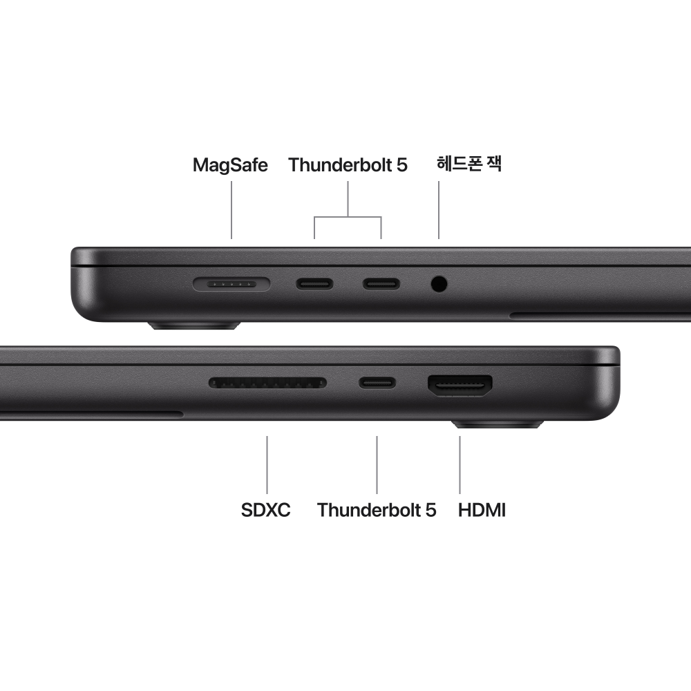 (1차예약) 애플 맥북프로 16 M5 Max (CPU 18코어/GPU 32코어) 36GB 2TB 스페이스 블랙 MGED4KH/A