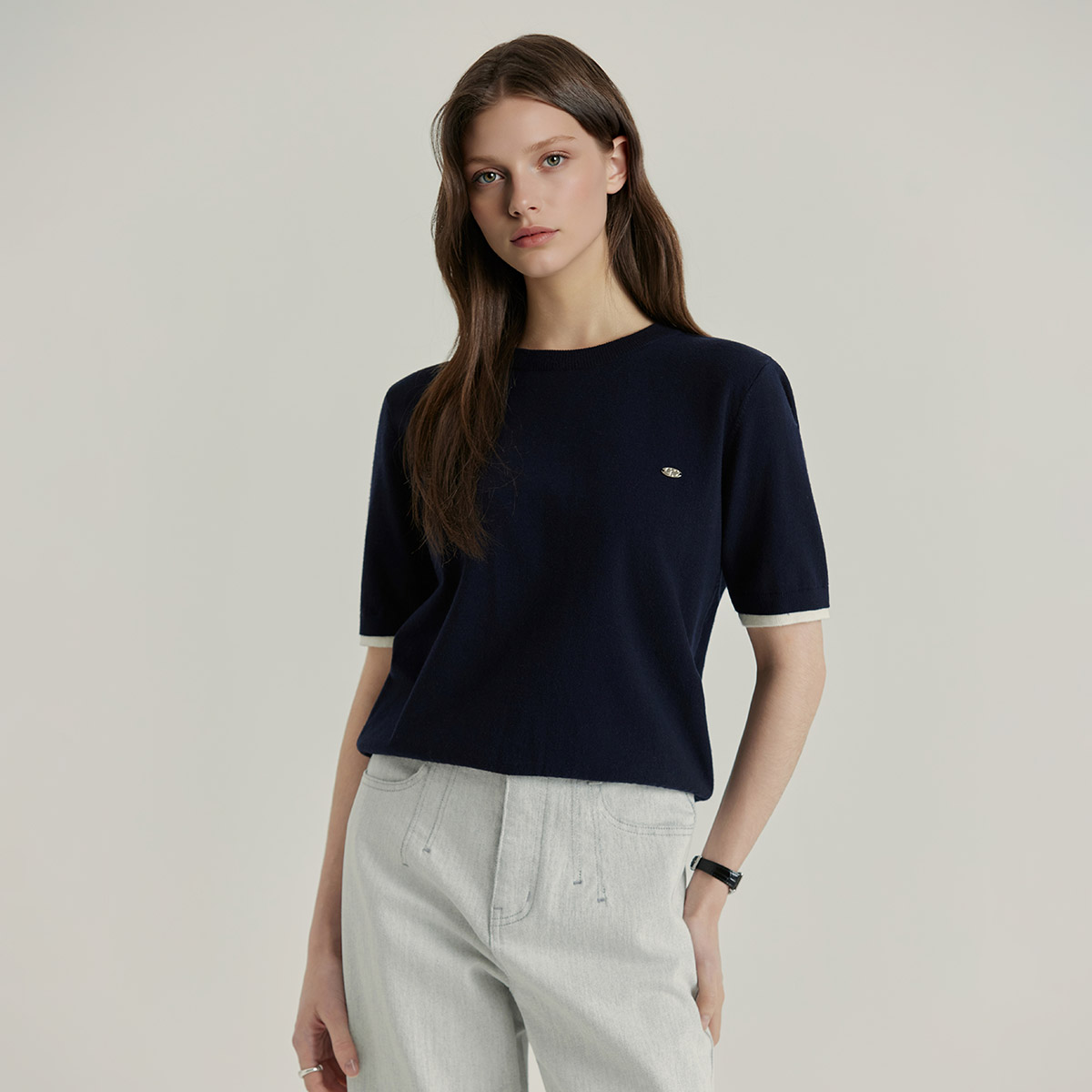 [클라비스][복수구매할인] 26SS 촉감니트 가디건/반팔 풀오버/숄가디건 中 택1