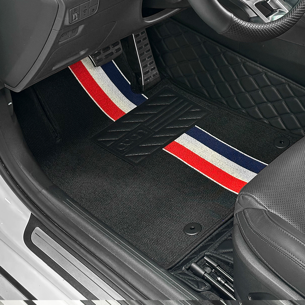 가온 카매트 7D 오니핏 입체 가죽 코일 차량 바닥 발매트 앞좌석