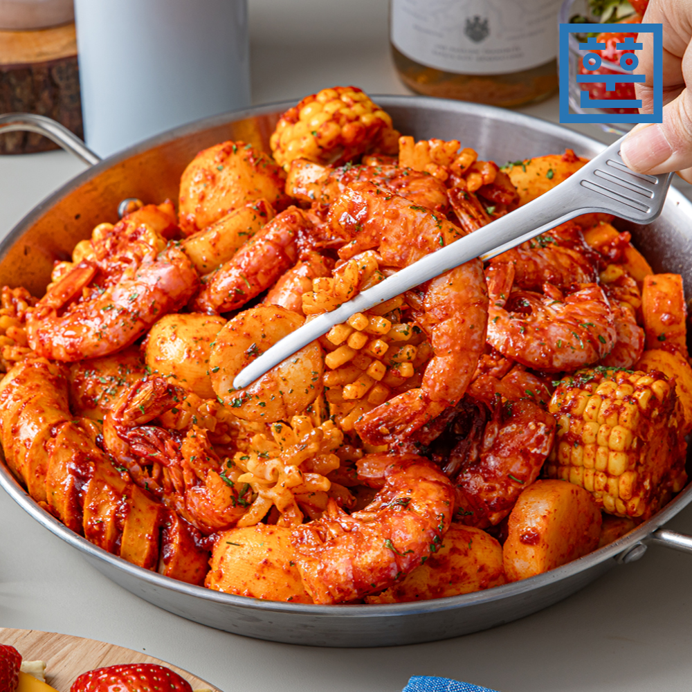 훈훈수산 보일링 씨푸드 쉬림프 밀키트 미국식 해물찜 보일링크랩